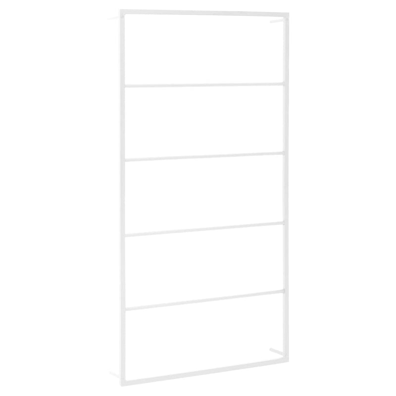 Towel Rack White 60x10x116 cm Steel Payday Deals