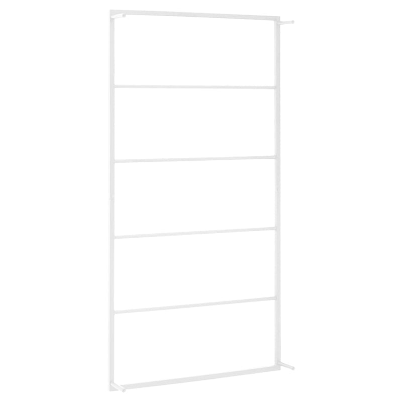 Towel Rack White 60x10x116 cm Steel Payday Deals