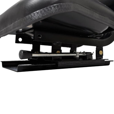 Tractor Seat with Backrest Black Payday Deals