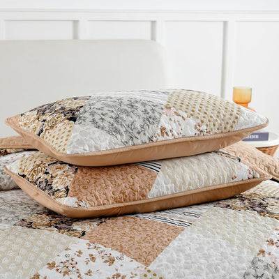 Transcendent Quilted bedspread and pillowcovers set: Elevated Comfort - Queen size Payday Deals