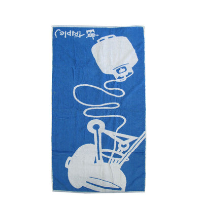 Triple J Blue 100% Cotton Beach Towel 75 x 150 cm