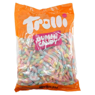 Trolli Britecrawlers Candy Lollies Sweets Bulk Pack 2kg Payday Deals
