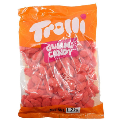 Trolli Strawberry Clouds Candy Lollies Sweets Bulk Pack 1.2kg Payday Deals