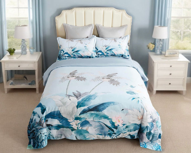 Tropical Quilt Cover Set - King Size Payday Deals