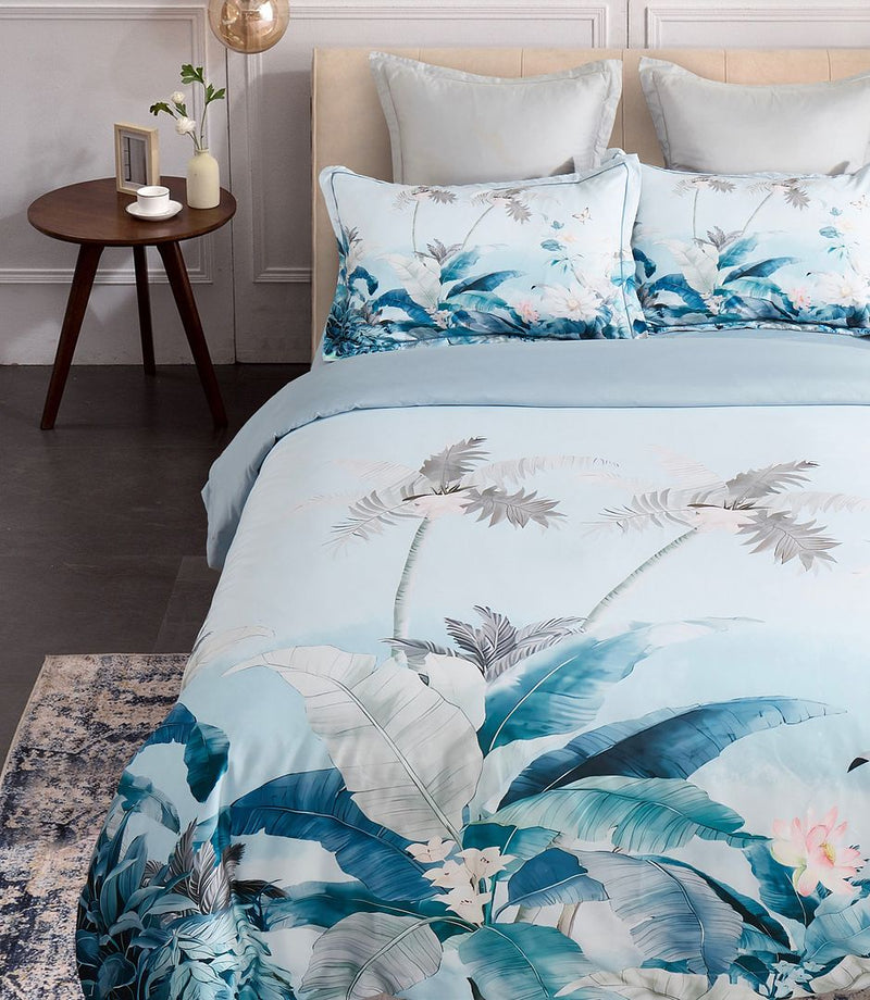 Tropical Quilt Cover Set - King Size Payday Deals