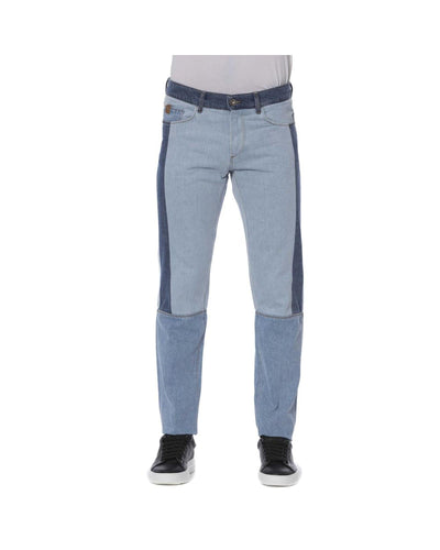 Trussardi Jeans Men's Blue Cotton Jeans & Pant - W32 US