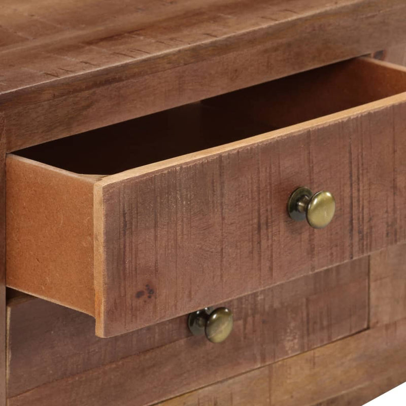 TV Cabinet 110x30x40 cm Rough Mango Wood Payday Deals