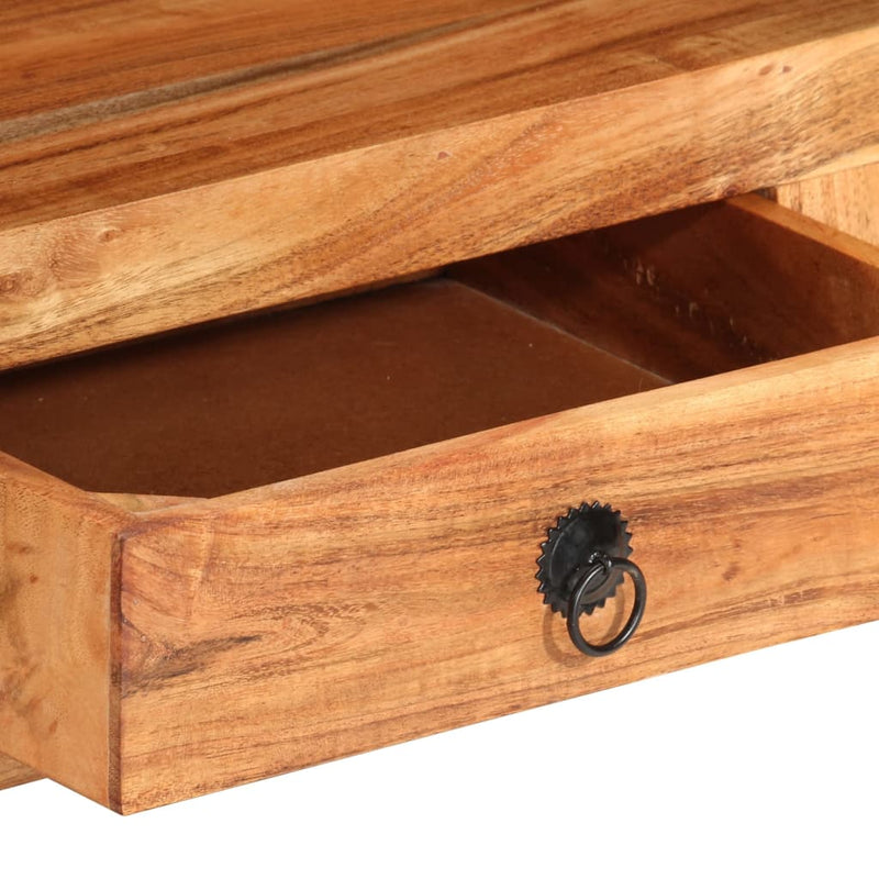 TV Cabinet 110x30x40 cm Solid Acacia Wood Payday Deals