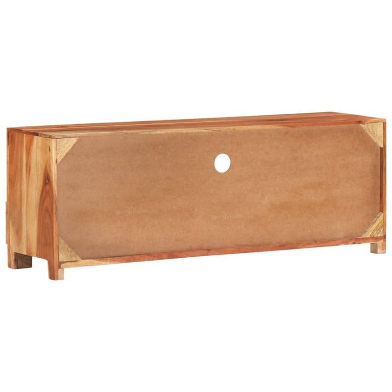 TV Cabinet 110x30x40 cm Solid Wood Acacia Payday Deals