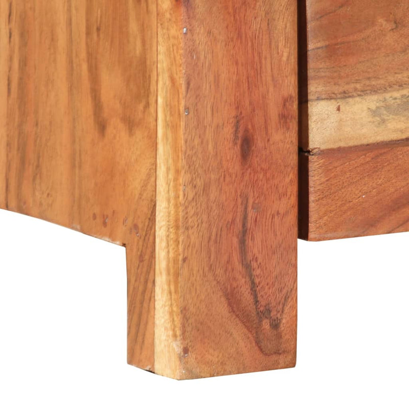 TV Cabinet 110x30x40 cm Solid Wood Acacia Payday Deals