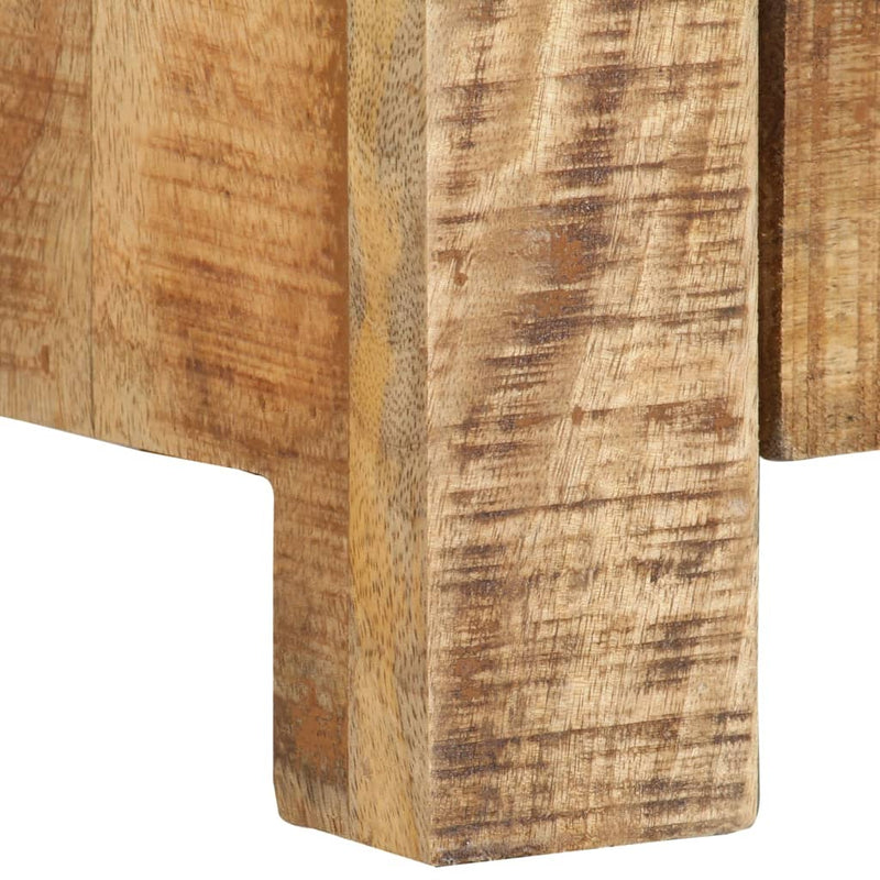 TV Cabinet 110x30x40 cm Solid Wood Rough Mango Payday Deals