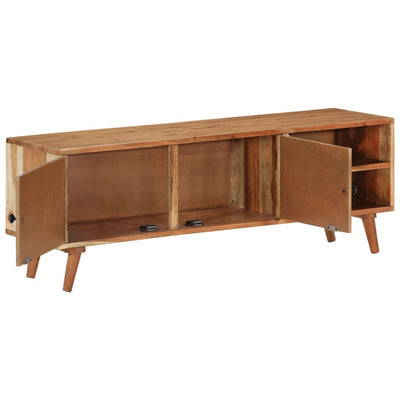 TV Cabinet 112x30x40 cm Solid Wood Acacia Payday Deals