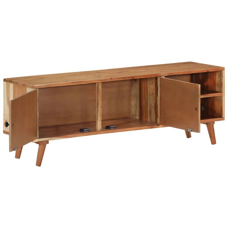 TV Cabinet 112x30x40 cm Solid Wood Acacia Payday Deals