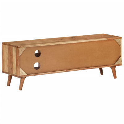 TV Cabinet 112x30x40 cm Solid Wood Acacia Payday Deals