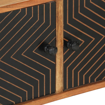 TV Cabinet 112x30x40 cm Solid Wood Acacia Payday Deals