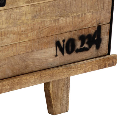 TV Cabinet 120x30x40 cm Solid Mango Wood Payday Deals