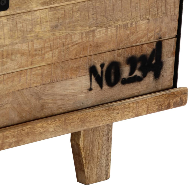 TV Cabinet 120x30x40 cm Solid Mango Wood Payday Deals