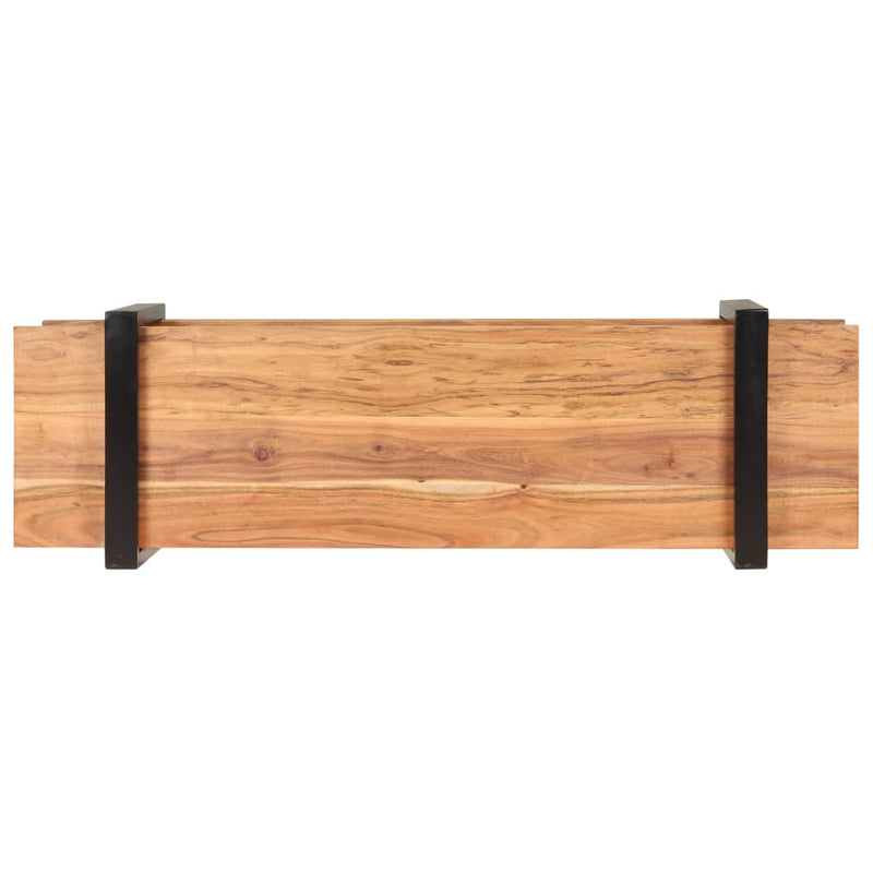 TV Cabinet 130x40x40 cm Solid Acacia Wood Payday Deals