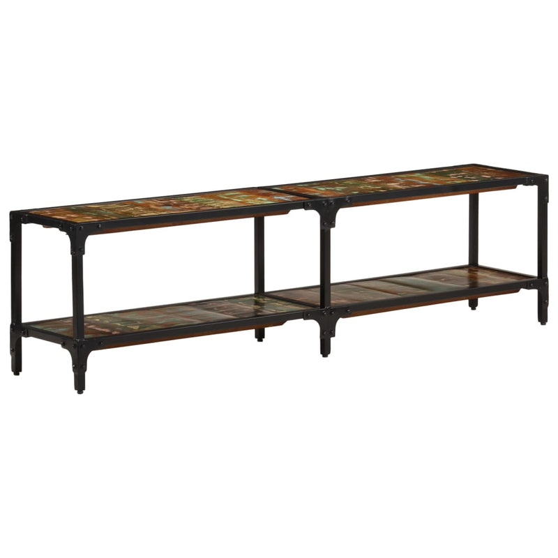 TV Cabinet 150x30x41 cm Solid Wood Reclaimed Payday Deals
