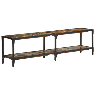 TV Cabinet 150x30x41 cm Solid Wood Reclaimed Payday Deals