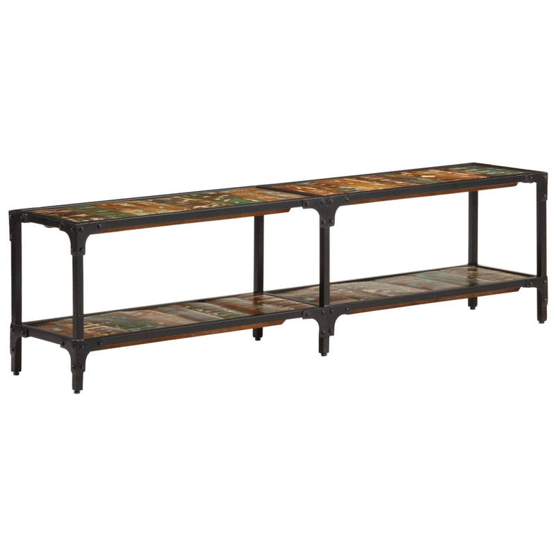 TV Cabinet 150x30x41 cm Solid Wood Reclaimed Payday Deals