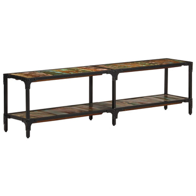 TV Cabinet 150x30x41 cm Solid Wood Reclaimed Payday Deals