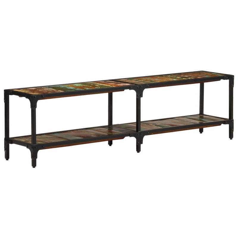 TV Cabinet 150x30x41 cm Solid Wood Reclaimed Payday Deals