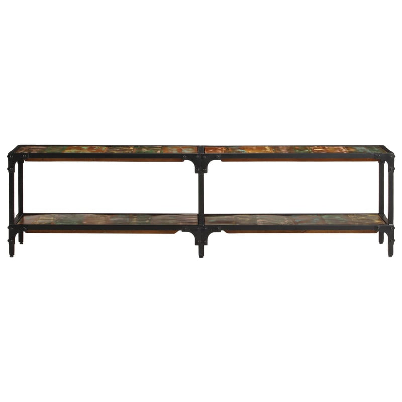 TV Cabinet 150x30x41 cm Solid Wood Reclaimed Payday Deals