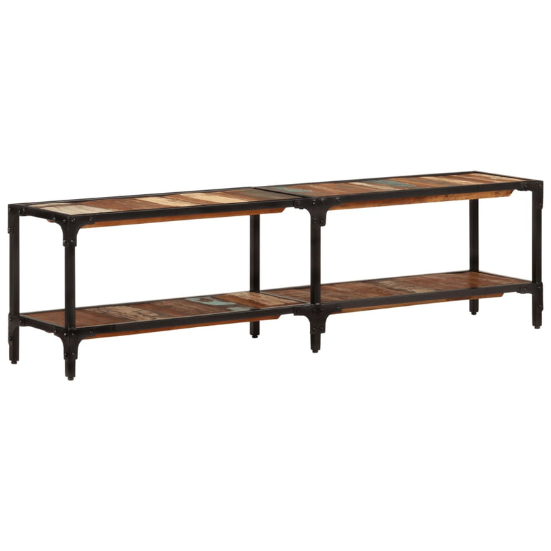 TV Cabinet 150x30x41 cm Solid Wood Reclaimed Payday Deals