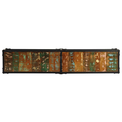 TV Cabinet 150x30x41 cm Solid Wood Reclaimed Payday Deals