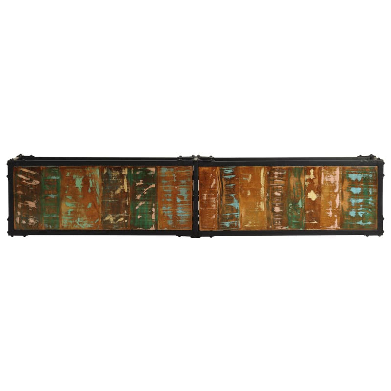 TV Cabinet 150x30x41 cm Solid Wood Reclaimed Payday Deals