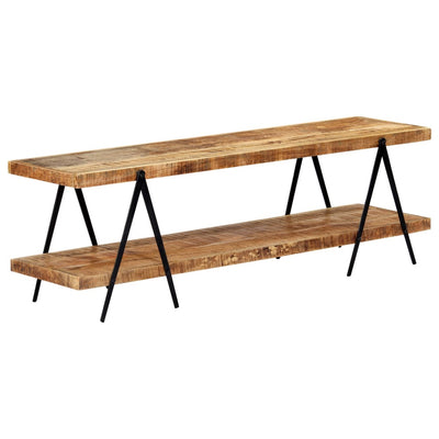 TV Cabinet 160x40x50 cm Solid Mango Wood Payday Deals