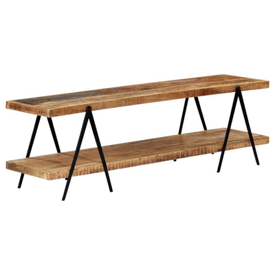 TV Cabinet 160x40x50 cm Solid Mango Wood Payday Deals