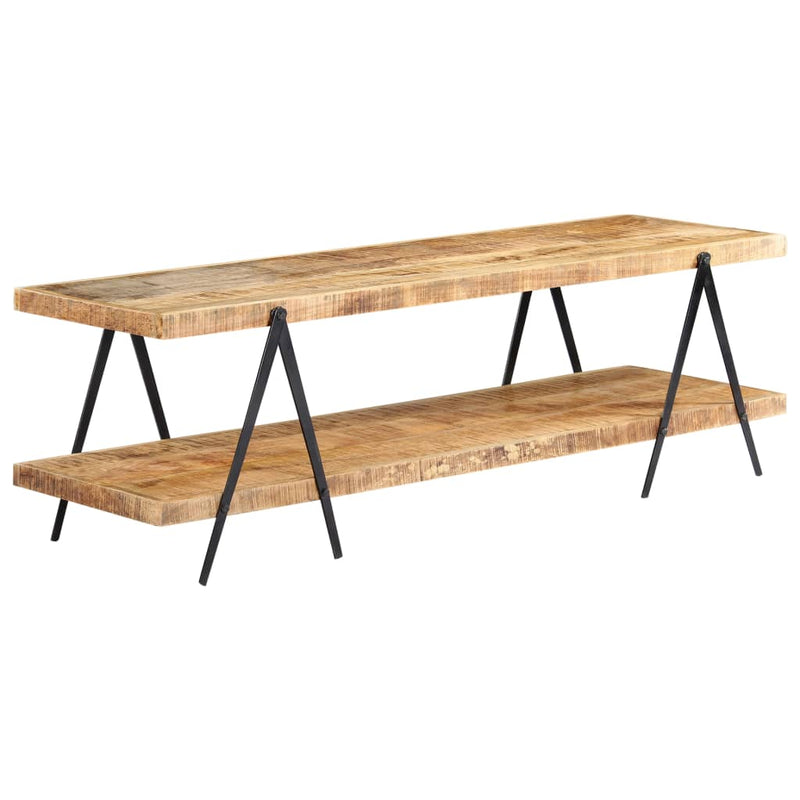 TV Cabinet 160x40x50 cm Solid Mango Wood Payday Deals