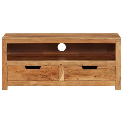 TV Cabinet 88x35x40 cm Solid Wood Acacia Payday Deals