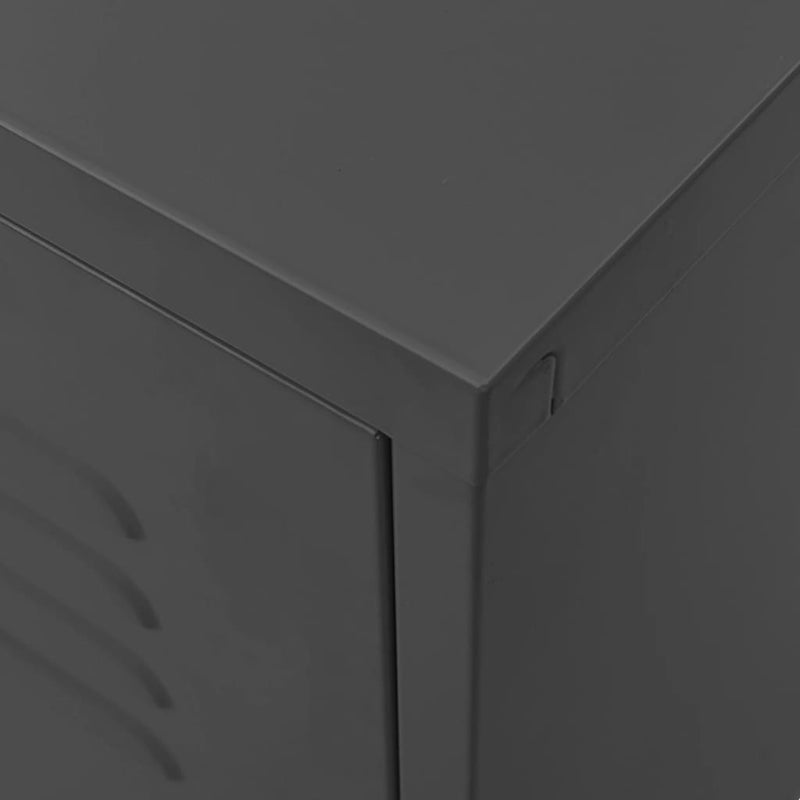 TV Cabinet Anthracite 105x35x50 cm Steel Payday Deals
