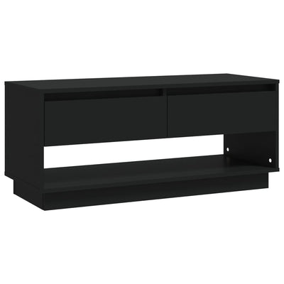 TV Cabinet Black 102x41x44 cm Engineered Wood Payday Deals