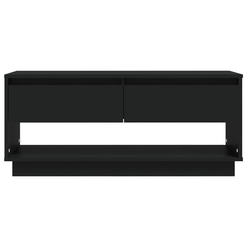 TV Cabinet Black 102x41x44 cm Engineered Wood Payday Deals