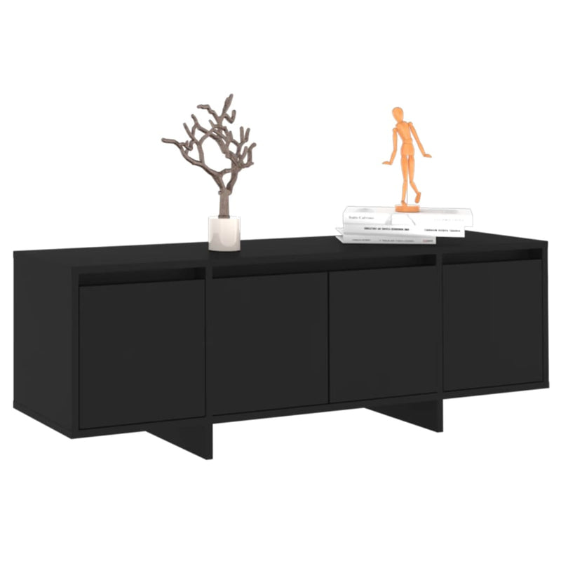 TV Cabinet Black 120x30x40.5 cm Engineered Wood Payday Deals