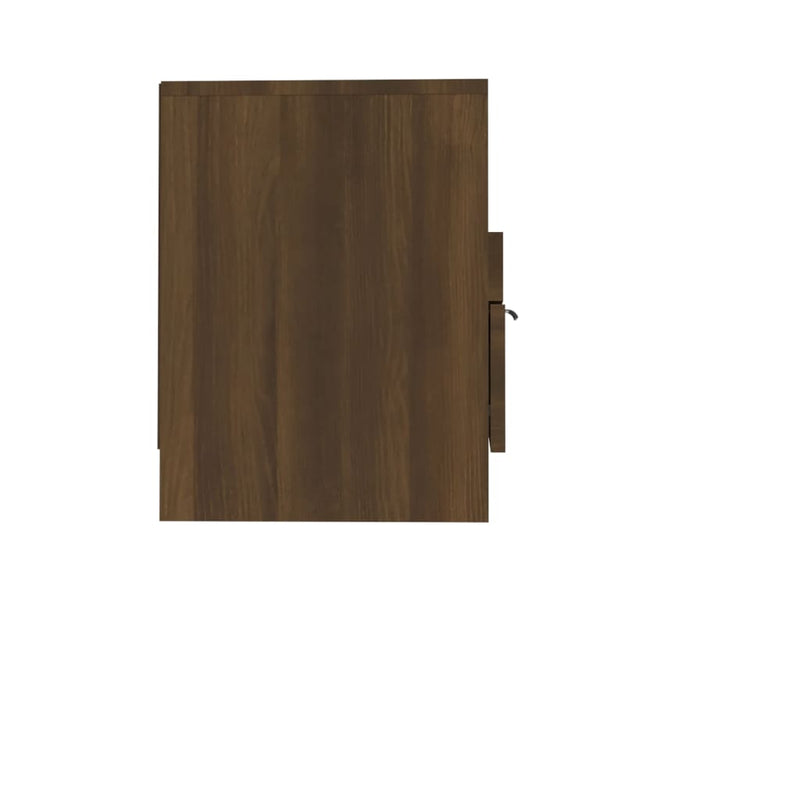 TV Cabinet Brown Oak 150x33.5x45 cm Engineered Wood Payday Deals