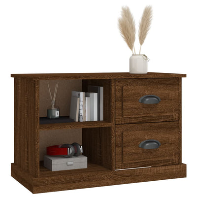 TV Cabinet Brown Oak 73x35.5x47.5 cm Engineered Wood Payday Deals