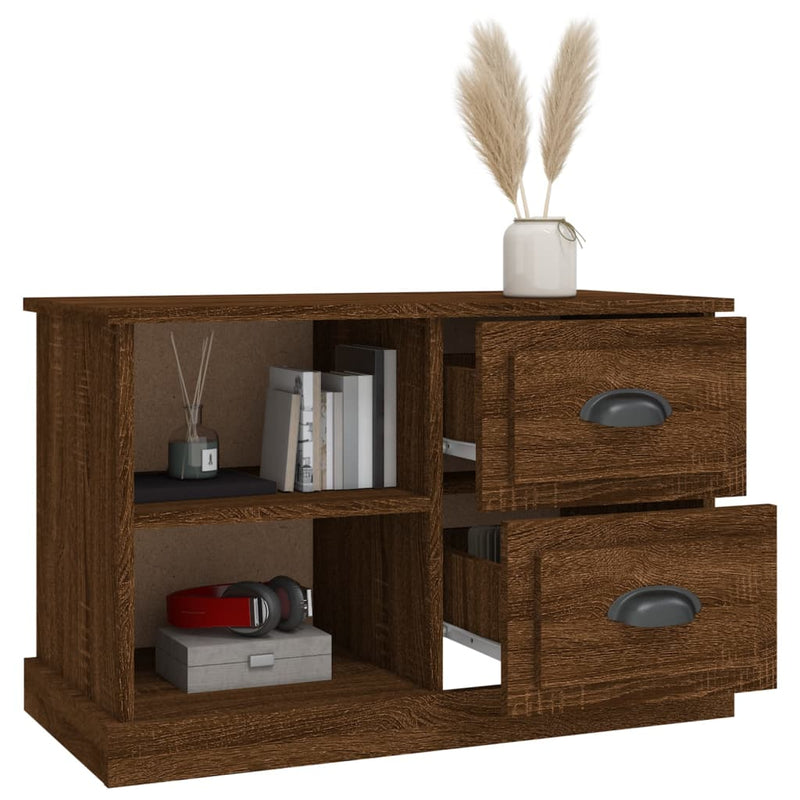 TV Cabinet Brown Oak 73x35.5x47.5 cm Engineered Wood Payday Deals