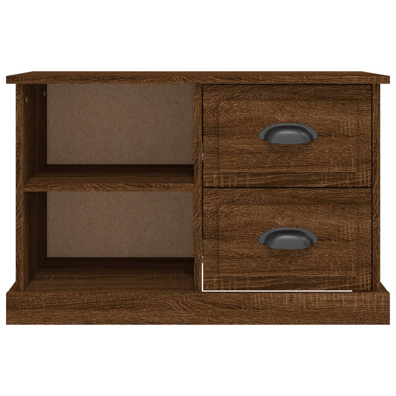 TV Cabinet Brown Oak 73x35.5x47.5 cm Engineered Wood Payday Deals