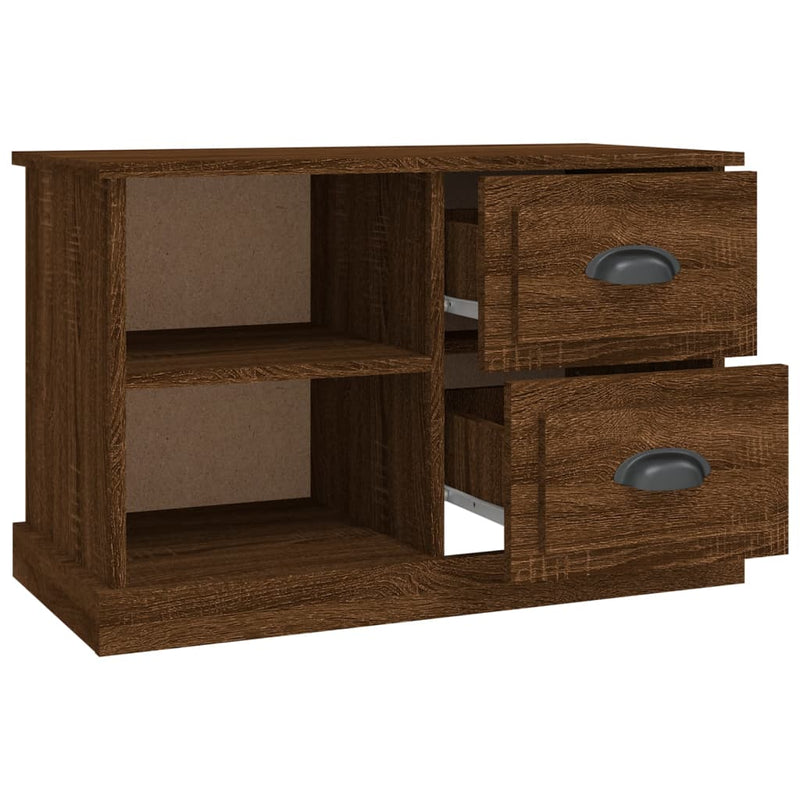 TV Cabinet Brown Oak 73x35.5x47.5 cm Engineered Wood Payday Deals