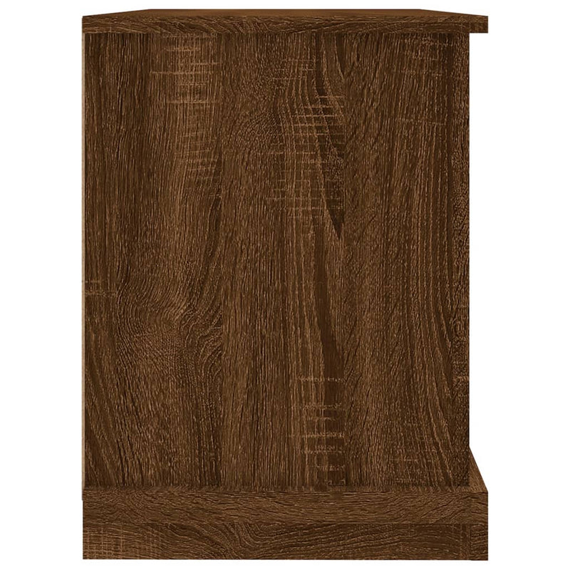 TV Cabinet Brown Oak 73x35.5x47.5 cm Engineered Wood Payday Deals