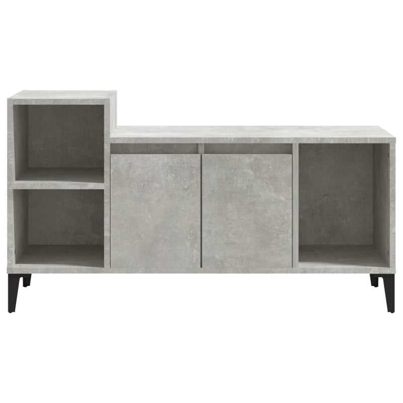 TV Cabinet Concrete Grey 100x35x55 cm Engineered Wood Payday Deals