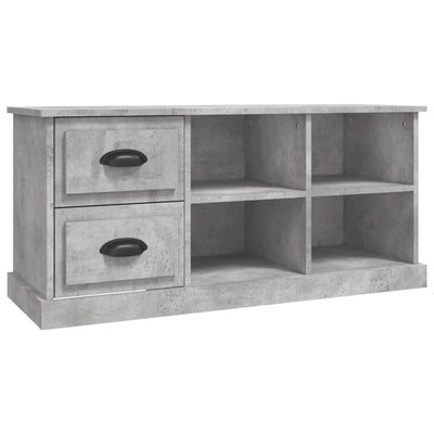 TV Cabinet Concrete Grey 102x35.5x47.5 cm Engineered Wood Payday Deals