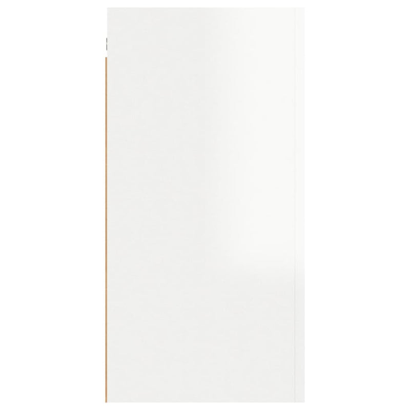 TV Cabinet High Gloss White 30.5x30x60 cm Engineered Wood Payday Deals