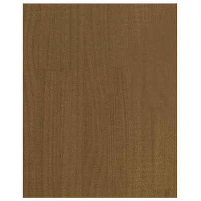 TV Cabinet Honey Brown 70x33x42 cm Solid Pinewood Payday Deals