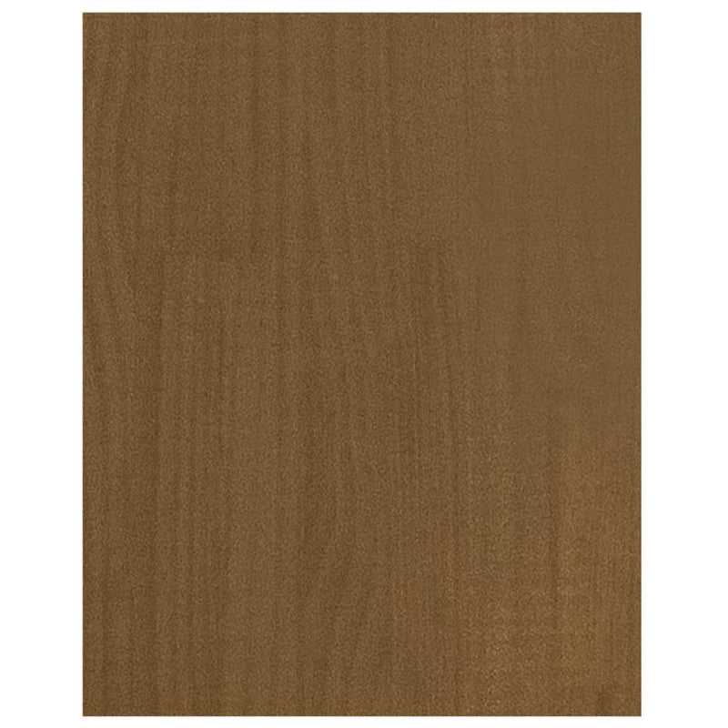 TV Cabinet Honey Brown 70x33x42 cm Solid Pinewood Payday Deals
